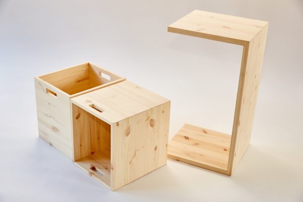 MULTI-GROSS - Multifunktionale Möbel aus Holz mit viel Stauraum 4