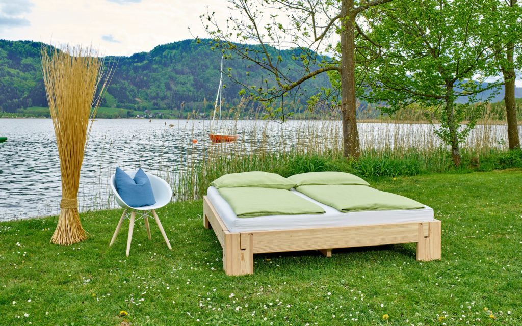 doppelbett metallfrei massivholz